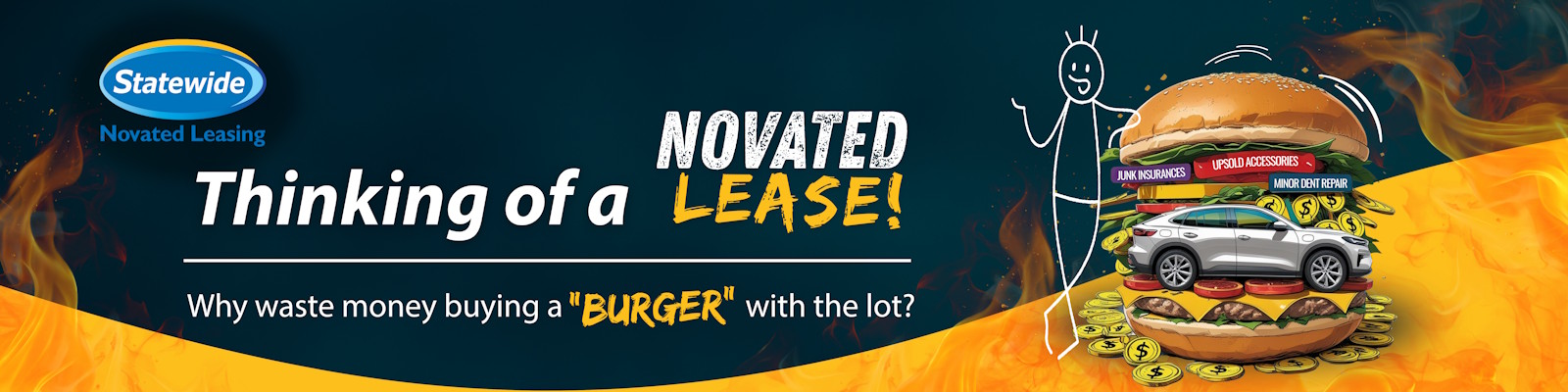 Why waste money buying a burger with the lot?