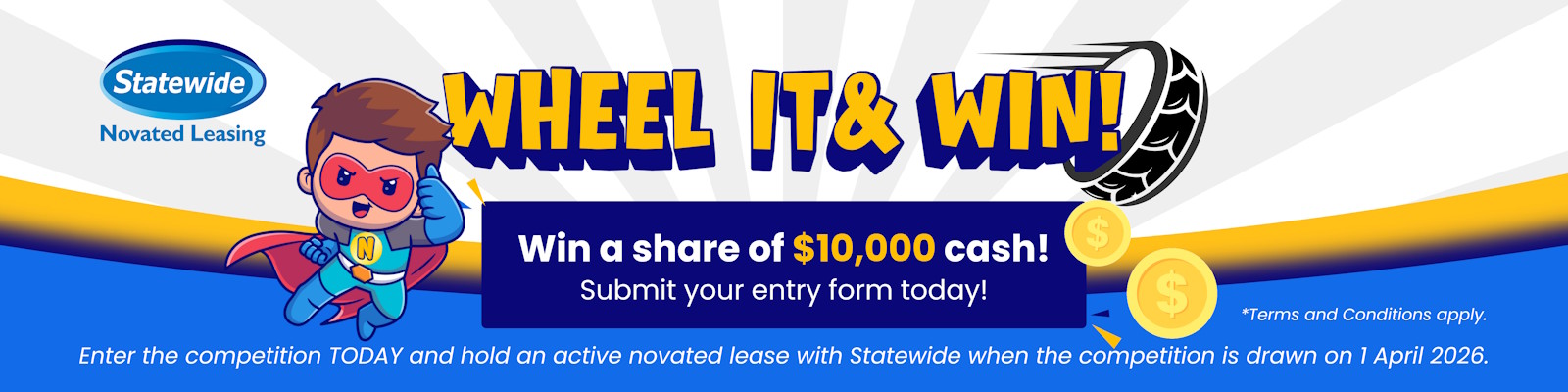 Win your share of $10,000!